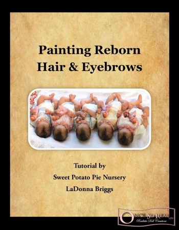Painting Reborn Hair & Eyebrows