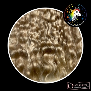 Ju&Na Finest Doll Hair wavy / curly *Baby Blonde